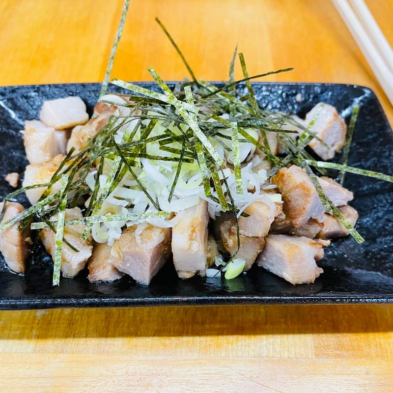 お通し(中華そば 香十)