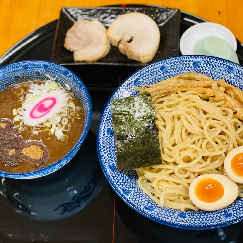 魚介つけ麺＋味玉(中華そば 香十)