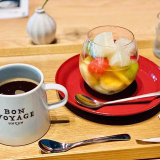 蜜氷のかんざらし(bon voyage cafe)