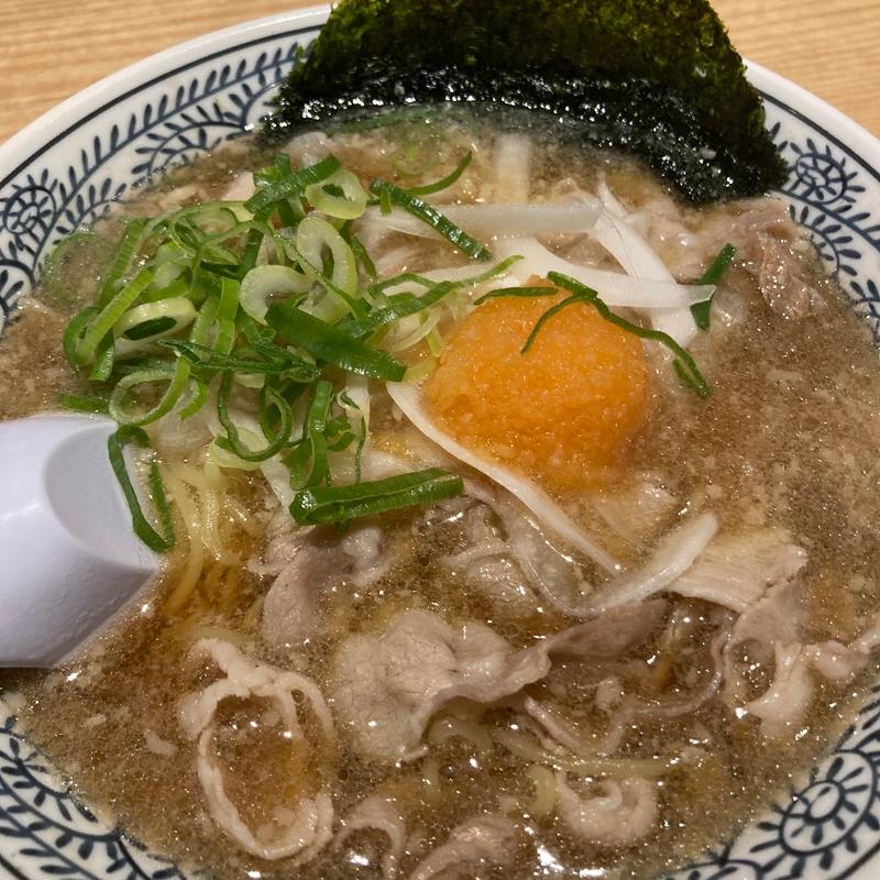 肉そば(丸源ラーメン 横須賀店 佐原店)