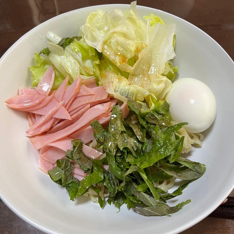 冷やしラーメン(創作料理　我家)