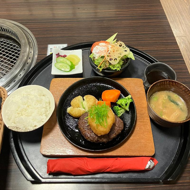 松阪牛ゴロゴロハンバーグ御膳(長太屋 （チョウダヤ）)