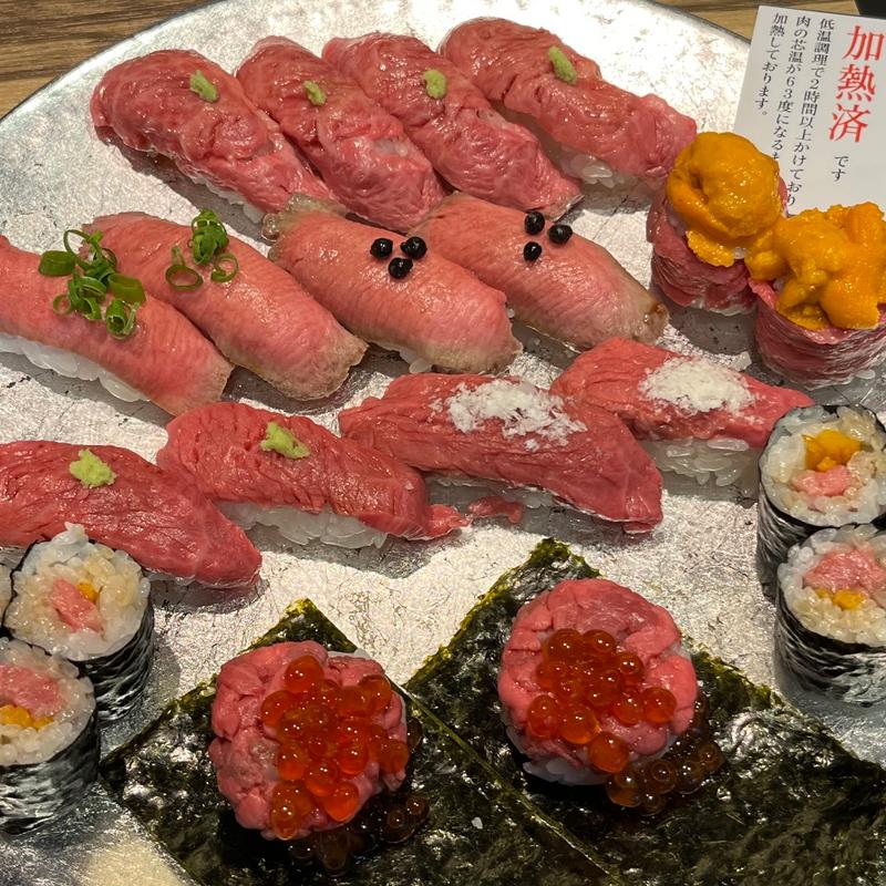 (本気焼肉 肉とめし 肉寿司)