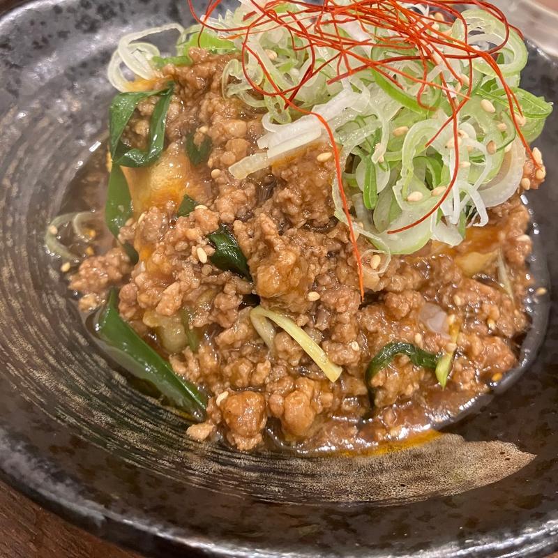 勝手に麻婆豆腐(大衆酒場 れもん 赤羽店)