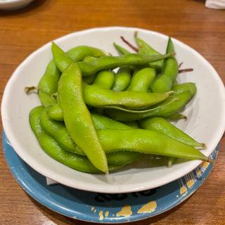 枝豆(回転さかなや鮨　魚忠 今池店 （うおちゅう）)