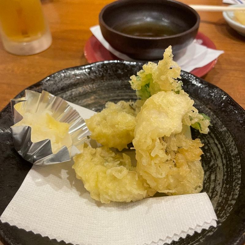 はもの天婦羅(回転さかなや鮨　魚忠 今池店 （うおちゅう）)