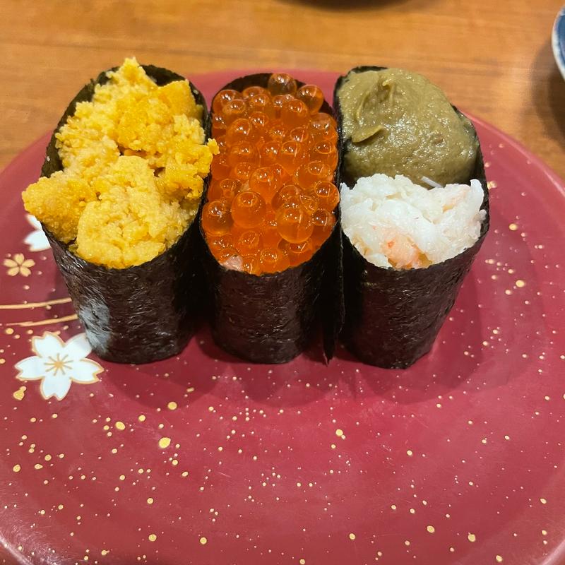 北海軍艦(回転さかなや鮨　魚忠 今池店 （うおちゅう）)