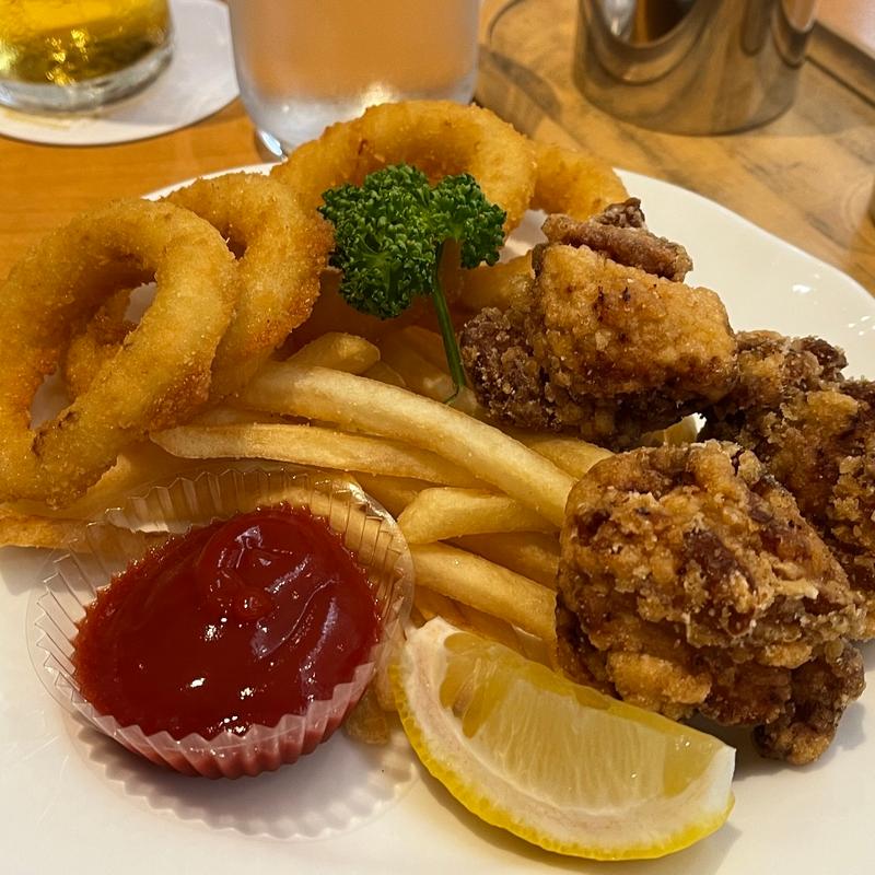 フライ盛り合わせ(レストランよよぎ)
