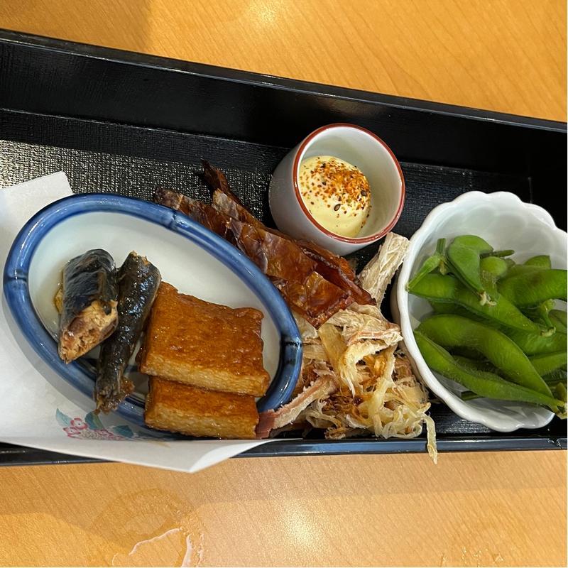 おつまみ五種盛合せ(レストランよよぎ)