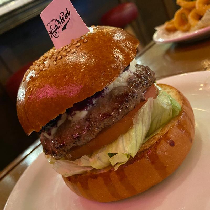 ブルーベリー＆マスカルポーネチーズバーガー(ハイミール)