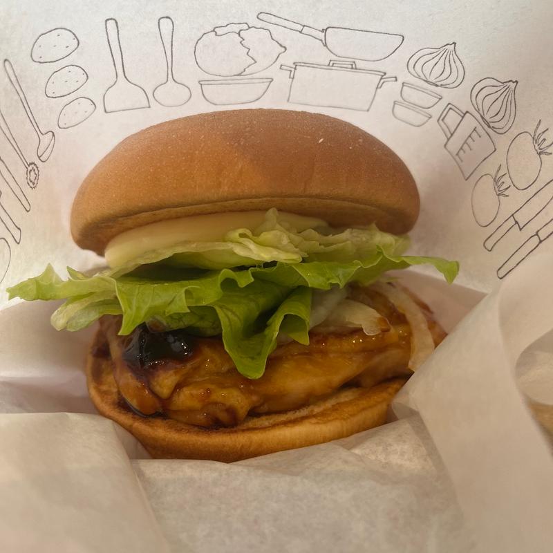 照り焼きチキンバーガー(モスバーガー秋津店)