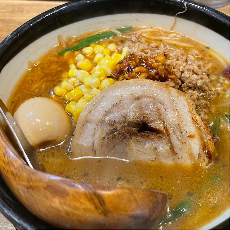 特製味噌ラーメン(味噌ラーメン専門店 日月堂 アトレ川越店)