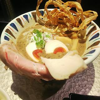 煮干し吟醸nigori+燻製玉子(鶏Soba 座銀 にぼし店 （トリソバ ザギン）)