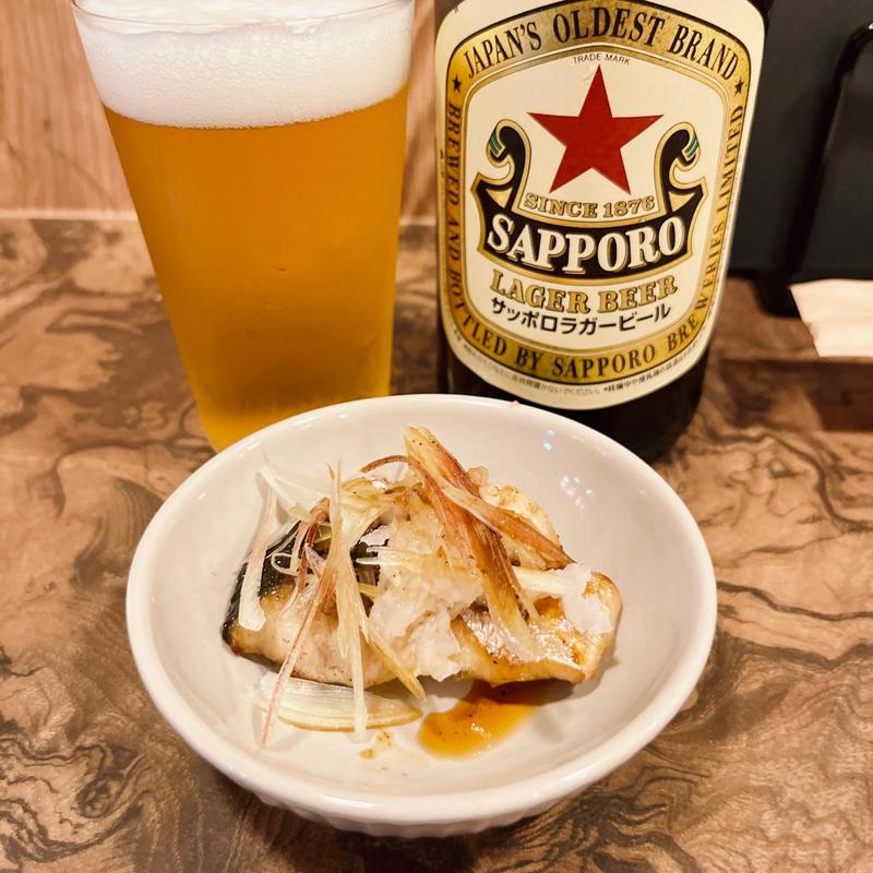 お通し(肉つけそばつるり)