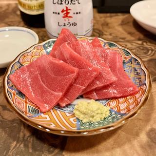 生マグロのブツ(肉つけそばつるり)