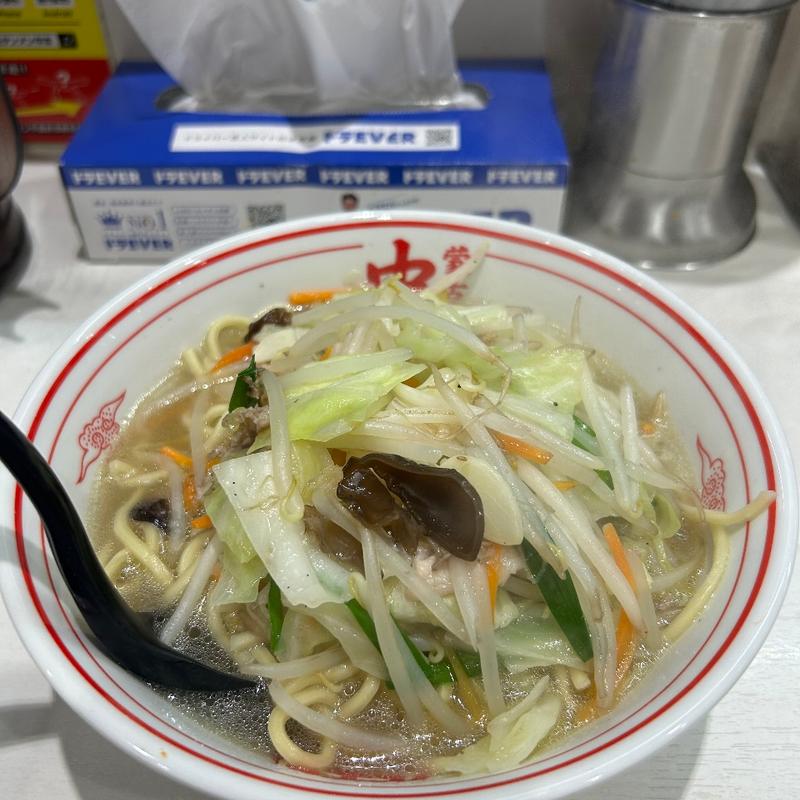 塩タンメン(蒙古タンメン中本 川崎店)