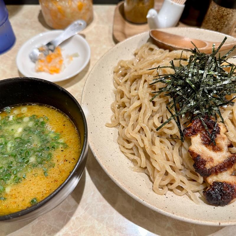 つけ麺中盛り(鶏ポタラーメンTHANK 大門)