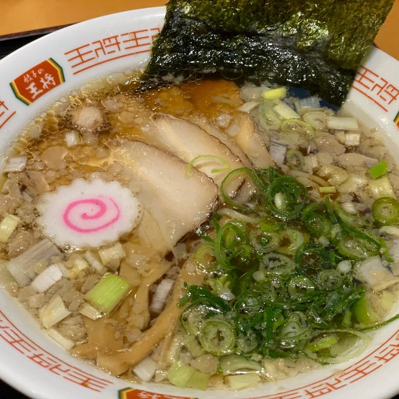 忘れられない中華そば(餃子の王将 中央林間りんかんモール店)