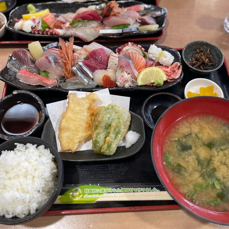 お造り定食(銀蔵 小野原本店)