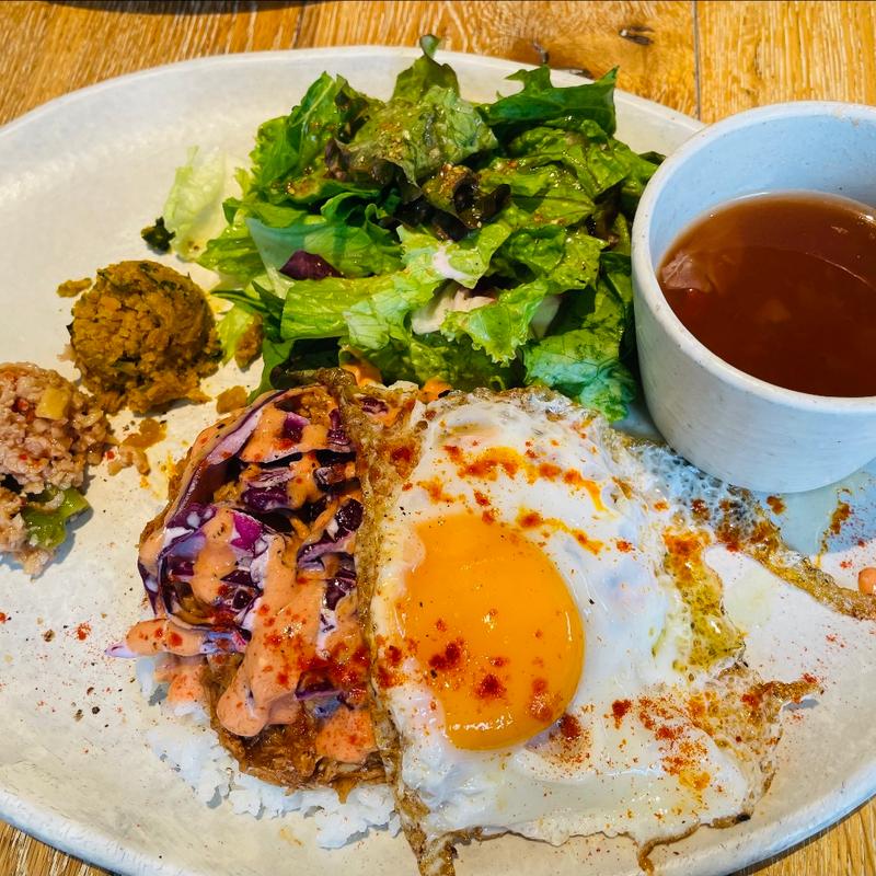 プルドチキンライスプレート(44 apartment 海老名)