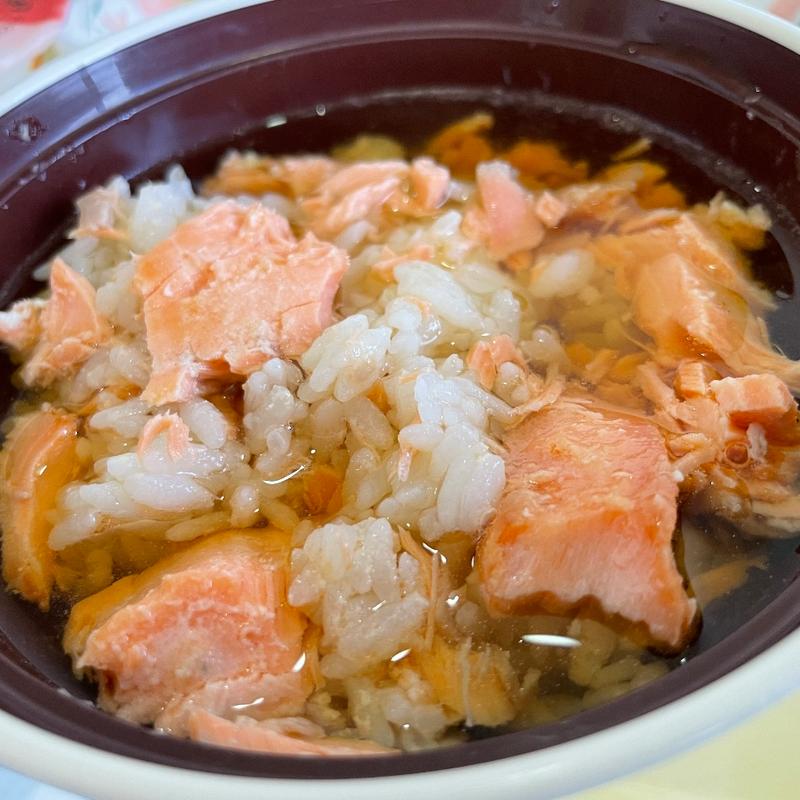 冷製鮭茶漬け(済生会下関総合病院)