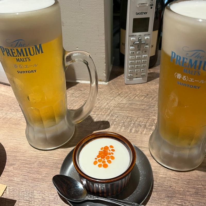 ホタテの茶碗蒸し(大衆酒場フレンチマン　第3ビル店)