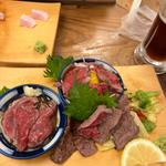 ローストビーフ(たたき風)(酒処わすれな草)