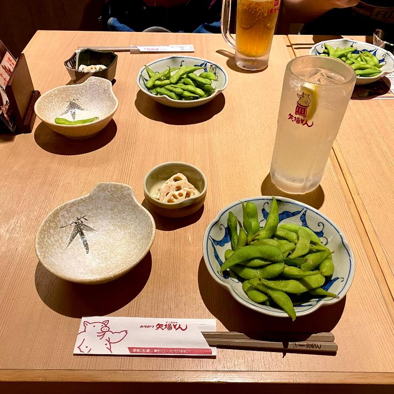 お通し(昔の矢場とん 錦店)