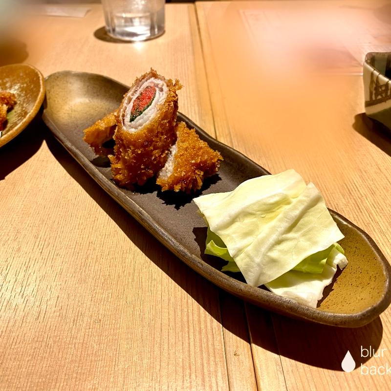 明太大葉肉巻き(昔の矢場とん 錦店)