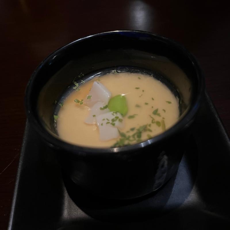 空豆と海老のフラン(水響亭 北新地店 （スイキョウテイ）)