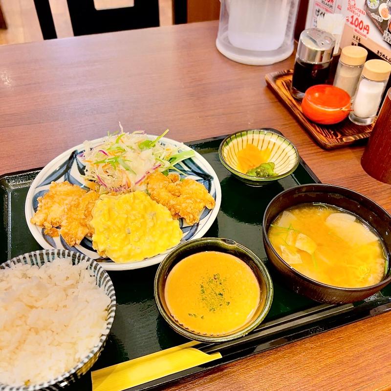チキン南蛮定食(たんとと和くら ニトリモール枚方店)