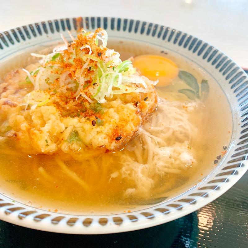 かき揚げ天玉そば(麺や石川 （【旧店名】めん処 石川亭）)