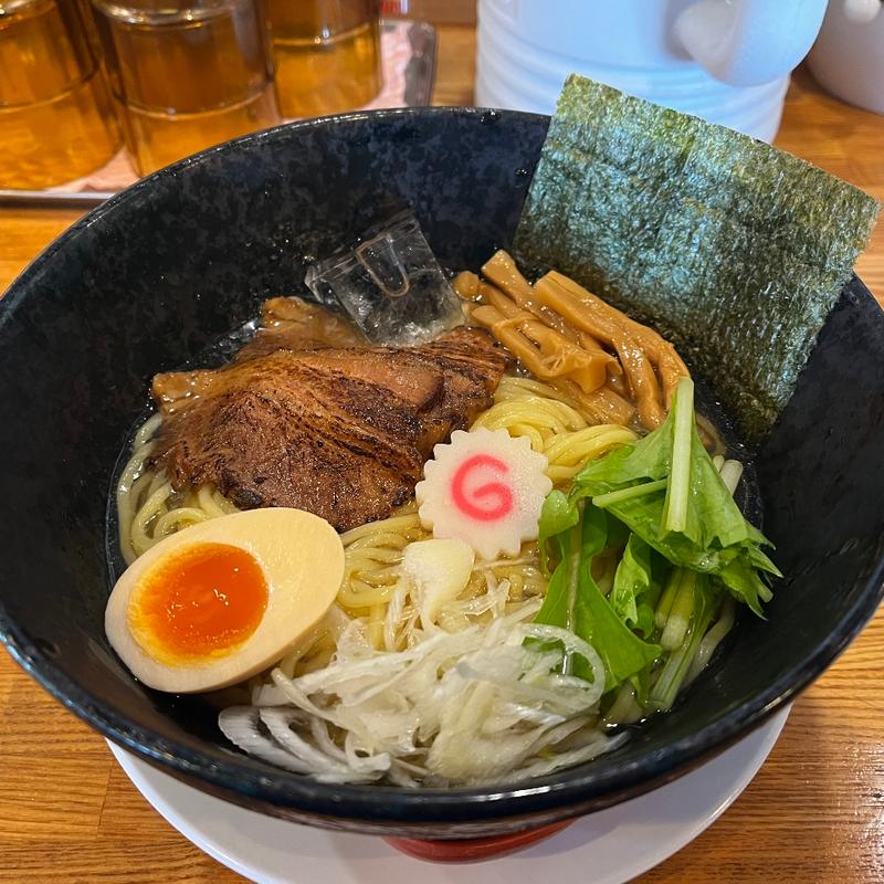 山形名物冷やしらーめん(やまがたらーめんきたもと屋)