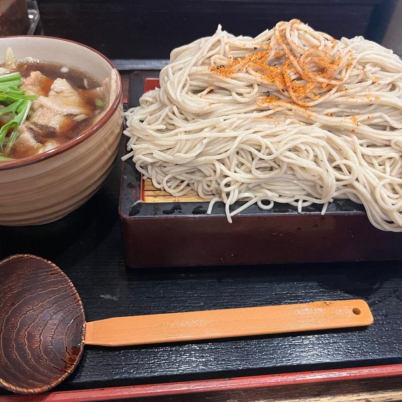 肉せいろ(そば処 二月堂)