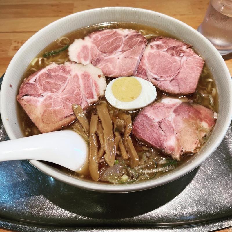 チャーシューワンタン麺大盛り(保谷 大勝軒)