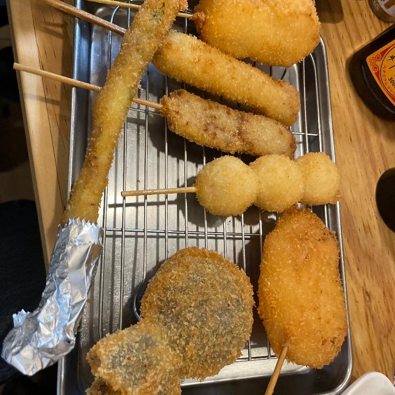 串カツ(串カツ田中 錦三丁目店)