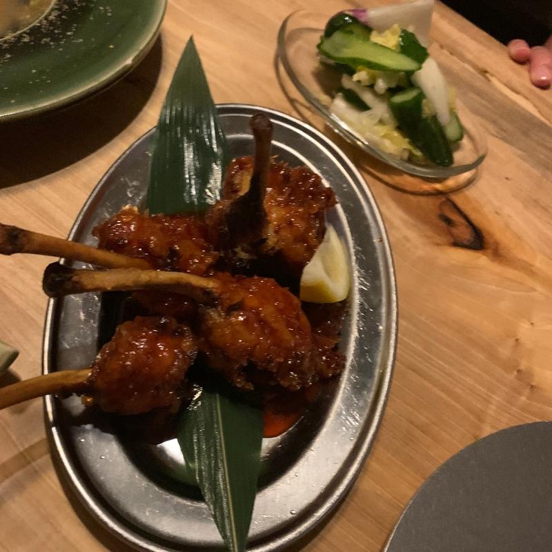 ヤンニョムチューリップ(焼鳥 納屋橋リバーサイド)