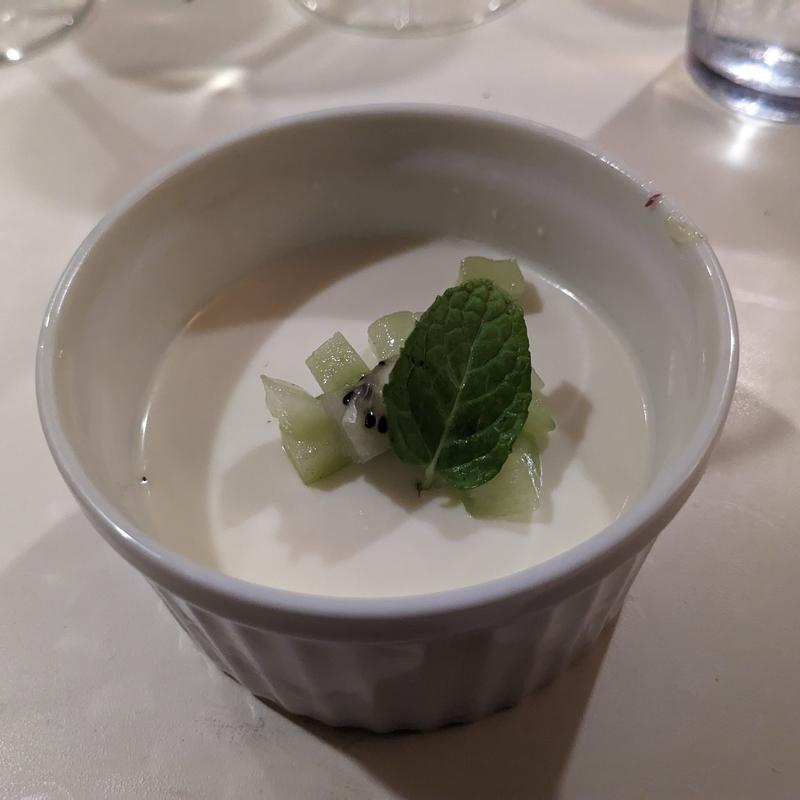 ココナッツ味のパンナコッタ(シシリヤ)