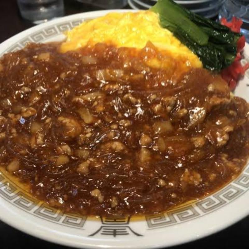 マーボー春雨丼(銀座亭 )