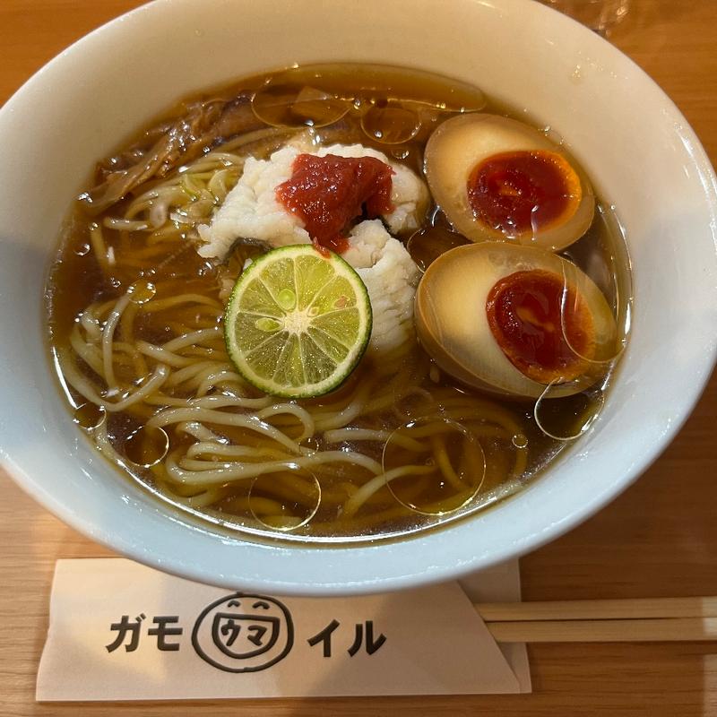 冷やし鱧出汁らーめん(ガモウスマイル)