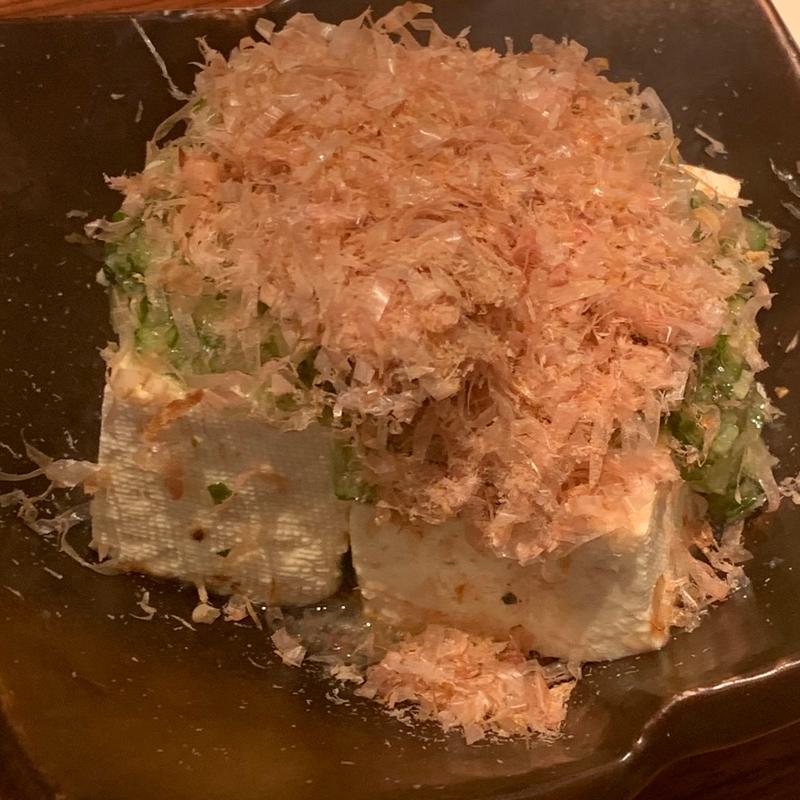 冷奴(鍛冶屋 文蔵 新富町店)