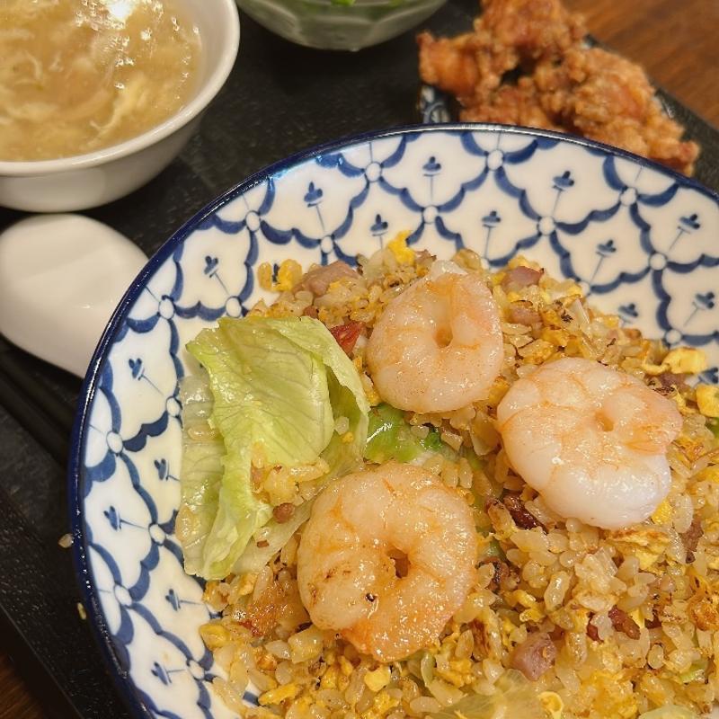 五目炒飯セット(Chinese 李香（リーシャン）)