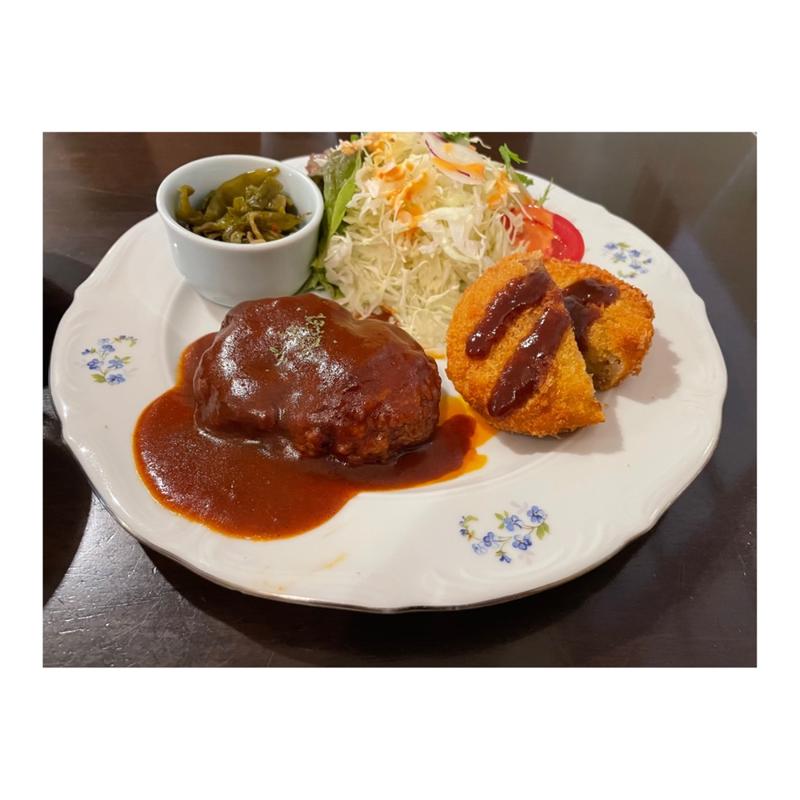 ハンバーグランチ(キャロット&悠心)