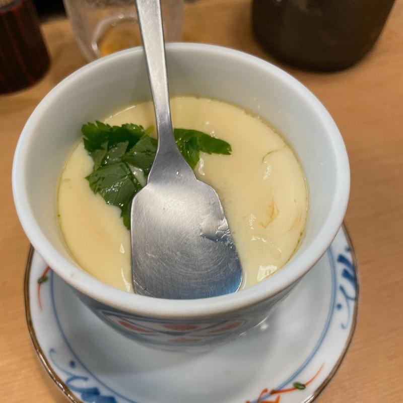 茶碗蒸し(主税寿司（ちからずし）)