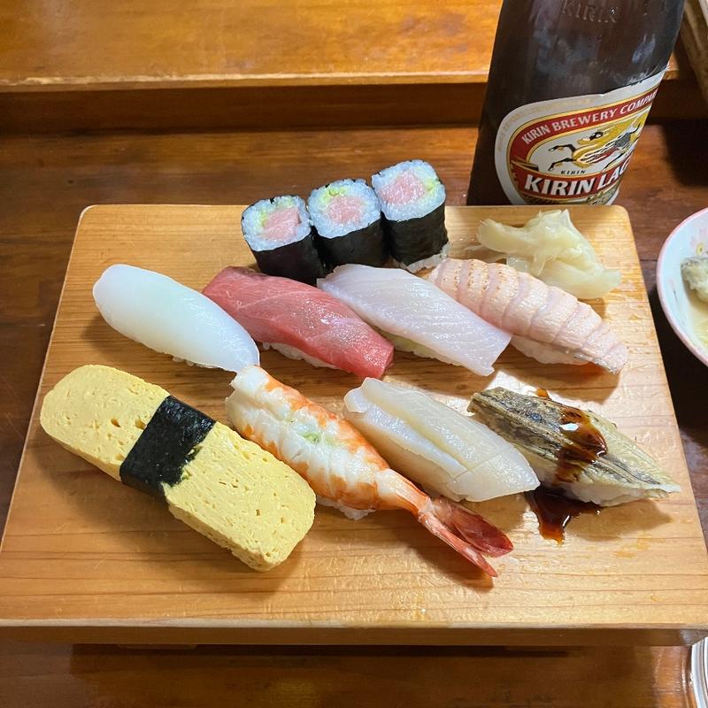 握り盛り合わせ(すし処 喜久)