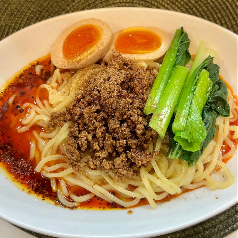 濃厚汁なし担々麺(麺や金時 )