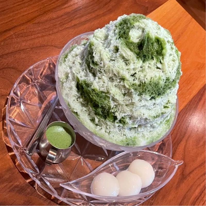 宇治ミルク　かき氷(中村軒 （なかむらけん）)