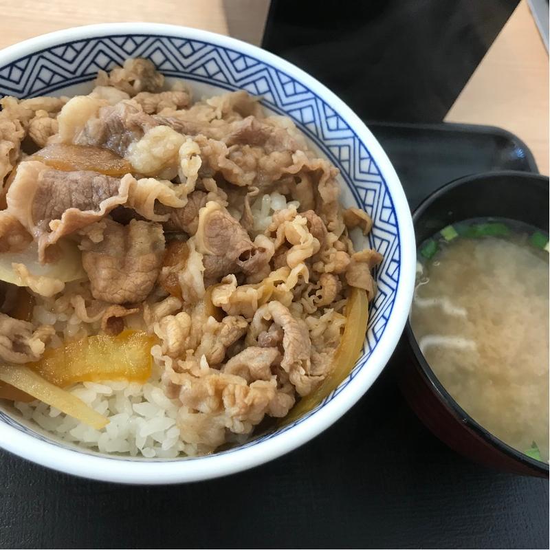 牛丼並(吉野家 1号線草津店 )