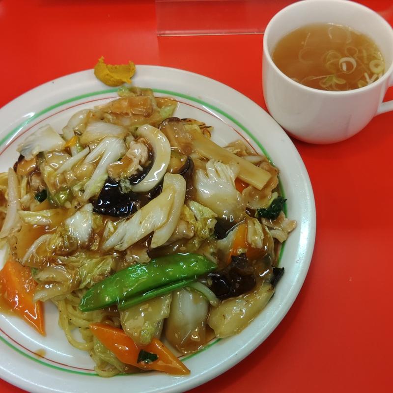 五目餡掛け焼きそば(ニューピリカ華)