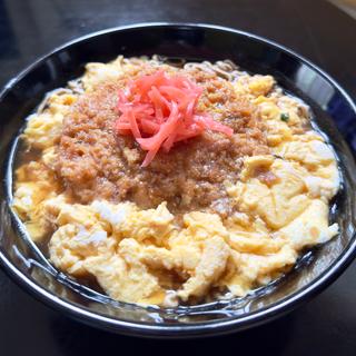 メンチカツとじ蕎麦(ベルクス 東墨田店)